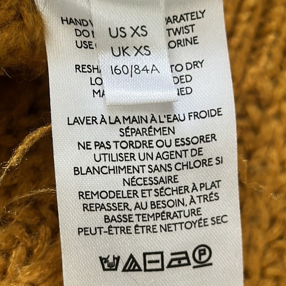 Anthropology pilcro mustard sweater size XS - Picture 10 of 16